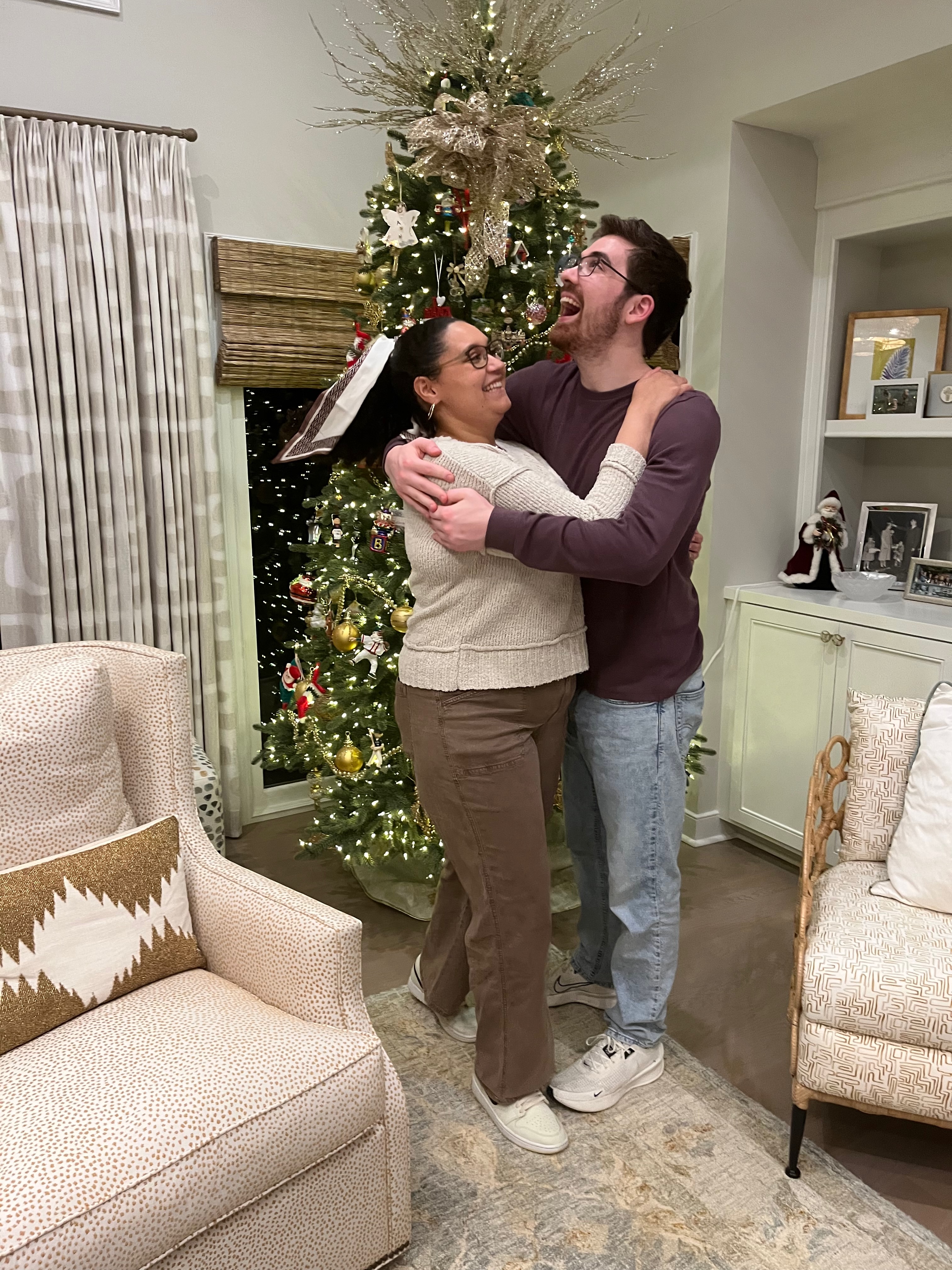 Our first Christmas together
